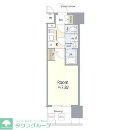 エスリード名古屋サザンプレイスの物件間取画像